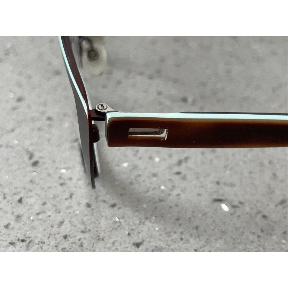 VANNI Eyeglasses FRAMES ONLY V824 C46 53/15/140 BLUE & RED full rim rectangle